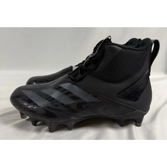 Adidas Adizero Chaos American Football Cleats Triple Black ID9103 Mens Size 9.5 main image 7